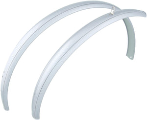 Büchel spatbordset fender set 28x1,75 short front sil.