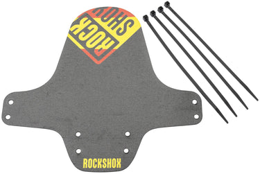 Rockshox steekspatbord fender clip-on fender rs black spain flag