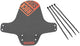 Rockshox steekspatbord fender clip-on fender rs black red orange gradient