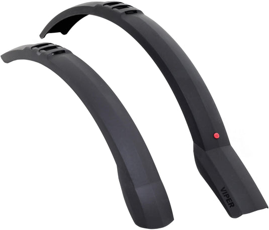 Hebie viper spatbordset 24-28 inch v-brake zwart