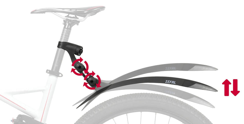 Load image into Gallery viewer, Zéfal deflector rm90+ rear mudguard
