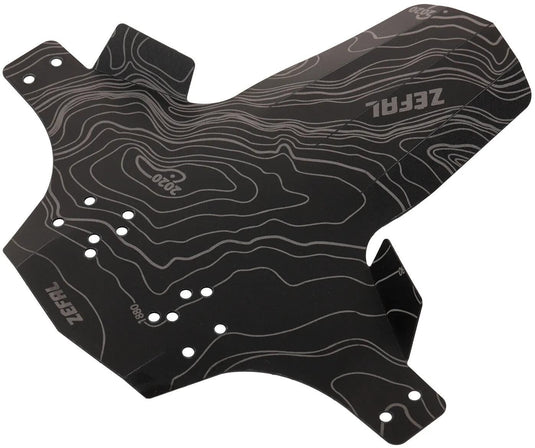 Zéfal schutzblech deflector light front fender deflector light front black