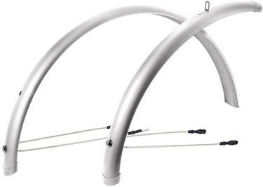 Contec spatbordset splash protect ct fender splash prot. 24 54mm silver shiny