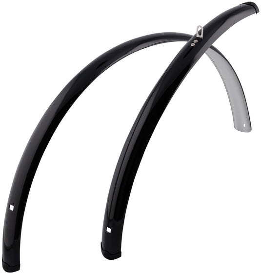 Contec spatbordset splash protect ct fender splash prot. 28 45mm black shiny