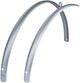 Contec spatbordset splash protect dlx ct fender splash prot.dlx 28 36mm grey matt