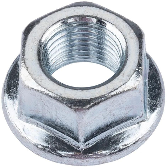 Fix-nippel asmoer axle nut m10x1 w.flange 10pcs.