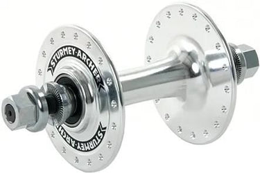 Sturmey archer voornaaf hbt30-f st.archer fr.high flange hub 36h solid axle sil.