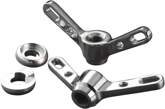 Brave classic flügelmutter wing nut fr.wheel pair silver