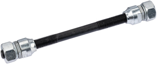 Pieper vooras mp fr.wheel axle 127mm long 2xfixed