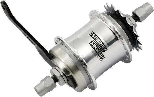 Sturmey archer getriebenabe s1c singlespeed hub 36 l. silver