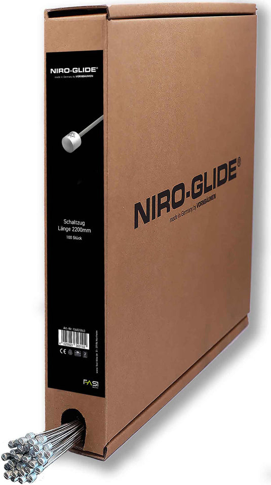 Niro-glide versnellings-binnenkabel deral.inner cable niro- glide 2200mm 50pcs