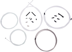 Sram versnellingskabel-set slickwire pro line set slickwire pro 2x2300mm white