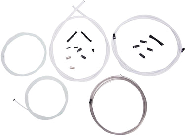 Sram versnellingskabel-set slickwire pro line set slickwire pro 2x2300mm white