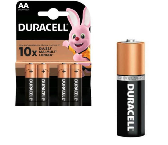 Load image into Gallery viewer, Duracell batterij lr6 aa15v x4st

