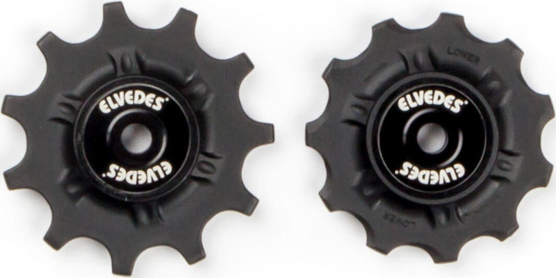 Load image into Gallery viewer, derailleurwieltjes CP2017100 11T 9V 10V 11V zwart 2 stuks
