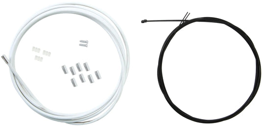 Contec schaltzug-set shift++ ct shift++ set steel ptfe 1,1mmx2275 mm white