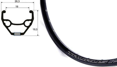 Ryde velg taurus 19 rims taurus 19 19-559 32l sw