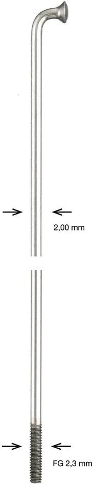 Alpina spaak spoke sst 2x238 mm