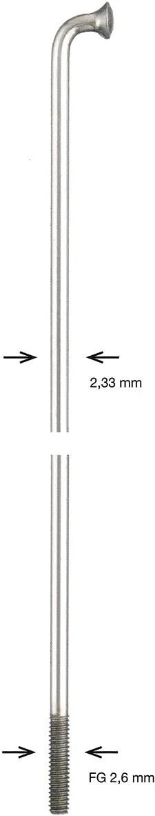 Alpina spaak spoke zinc 2,34x190 mm