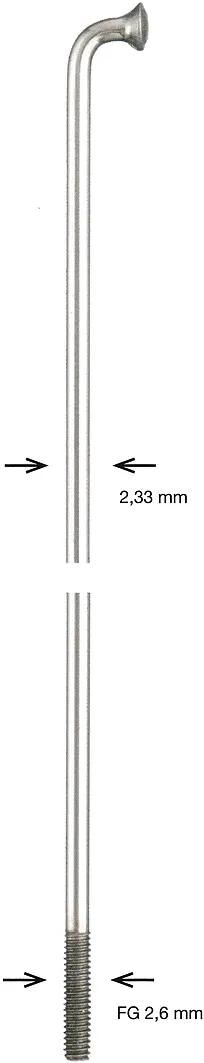 Alpina spaak spoke sst 2,34x294 mm