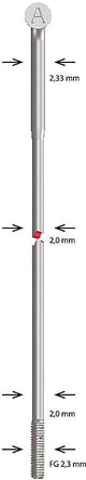 Alpina spaak spoke sst butted 2,34x266 mm