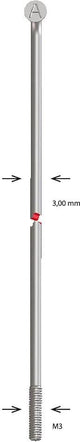 Alpina spaak spoke zinc m3x190 mm