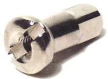 Alpina speichennippel spoke nipple 2,35 mm 14mm long brass