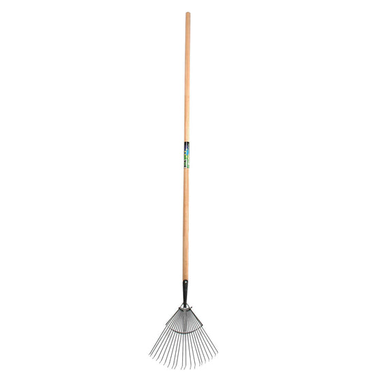 Mm eurotool gazonhark mm prof 20tds rond met steel 160cm