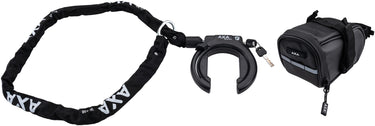 Axa rahmenschloss-set block xxl frame locks set az block xxl + ulc130 + bag