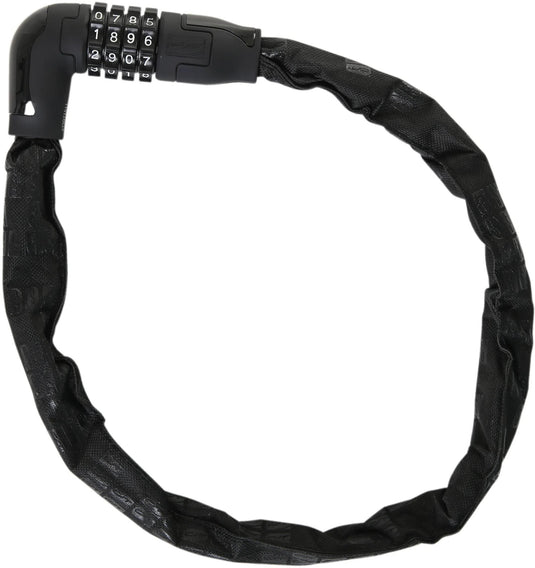 Contec zahlen-kettenschloss powerloc ct comb.cha.lock powerloc 6mm x 75cm black