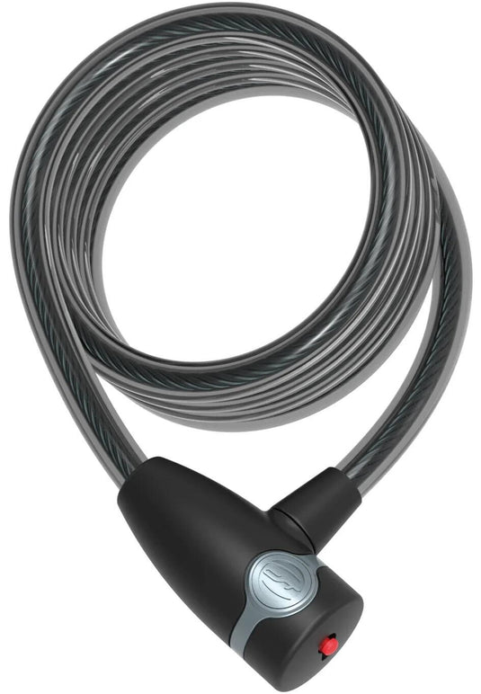 Contec spiralkabelschloss ecoloc ct coiled cab.lock ecoloc 12mm x 185cm black