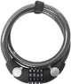 Contec cijfer-kabelslot ecoloc ct comb.cable lock ecoloc 15mm x 85cm black