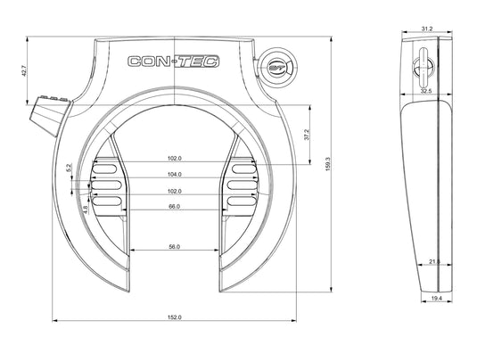 Contec ring- en accuslot set powerloc m ct powerloc frame lock ct1 nr blo bos dt2 worksh