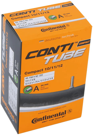 Continental binnenband compact 10 11 12 conti tubes compact 10-12 44 62-194 222 a34