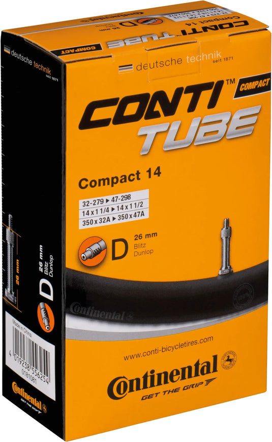 Continental schlauch compact 14 conti tube compact 14 32 47-279 298 d26