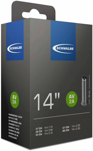 Schwalbe Binnenband AV2A 14 x 1.75-2.35 (47 60-254) 40 mm