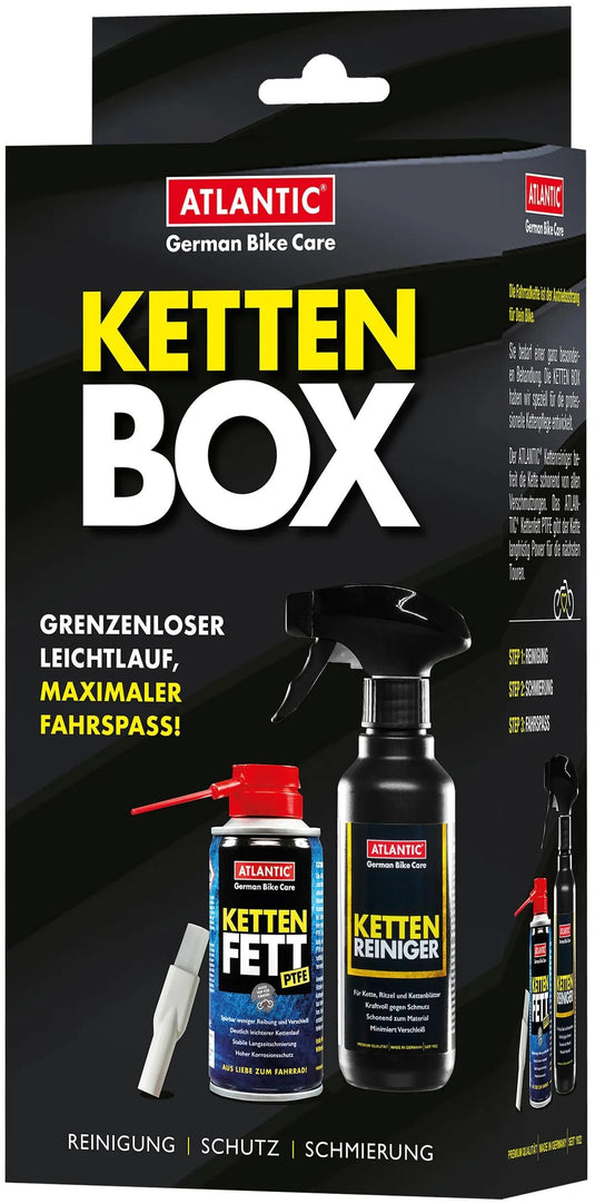 Atlantic kettenpflege-set kettenbox chain care set s.e.t.