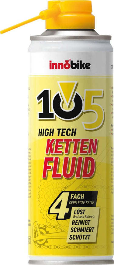 Innobike kettingvloeistof 105 high tech chain spray 105 high tech chain fl. 300ml