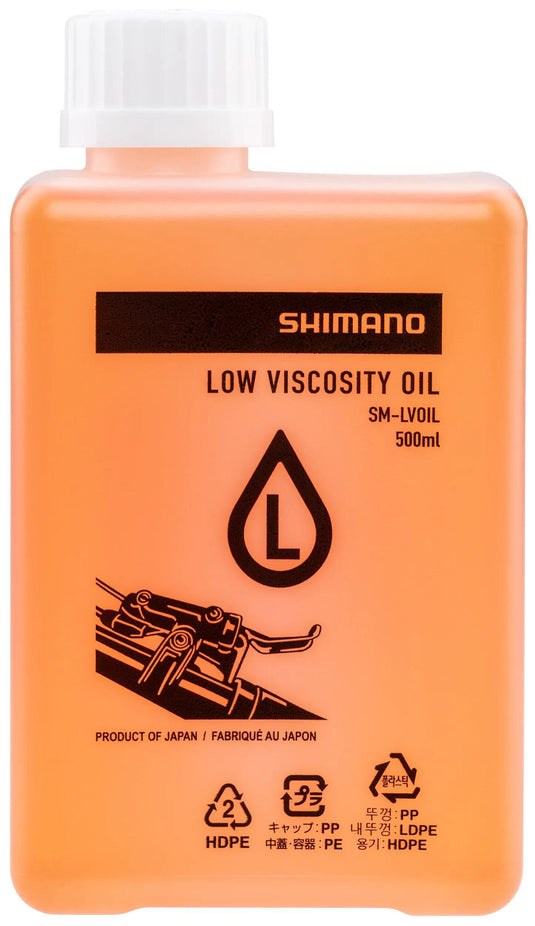 Shimano remvloeistof mineral oil low 500 ml disc low viscosity