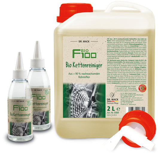 Dr. wack kettingreiniger f100 bio kettenreiniger chain cleaner dr.wack f100 bio 2l