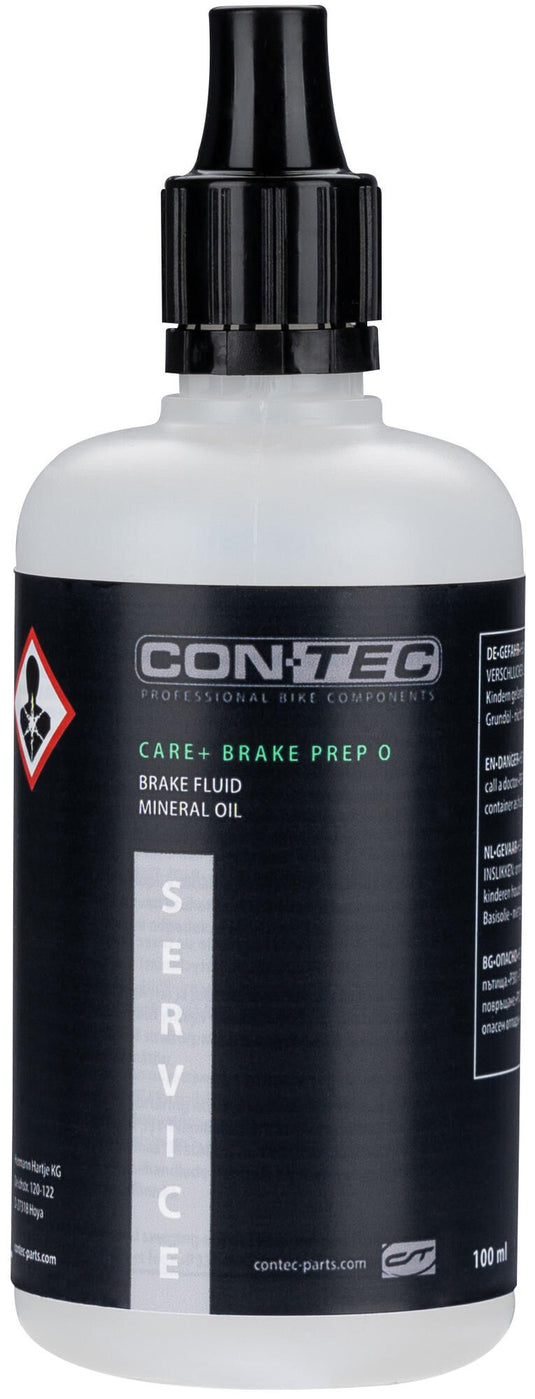 Contec remvloeistof care+ brake prep o ct brake fluid care+ brake prep o, 100 ml