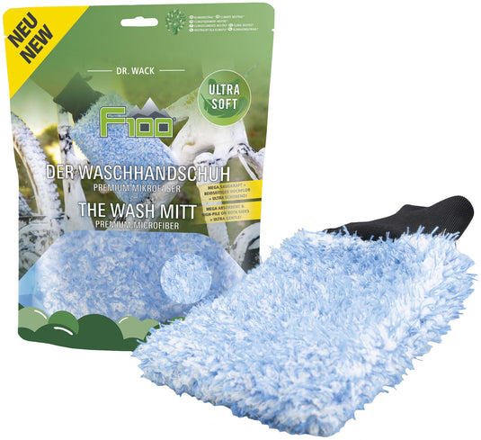 Dr. wack microvezel washandschoen f100 waschhandschuh f100 microfiber wash glove dr.wack 1pcs.