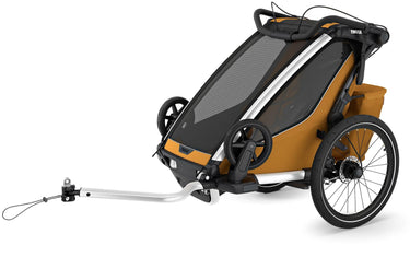 Thule kinderanhänger chariot sport 2 single bicycle trailer chariot sport 2 gold