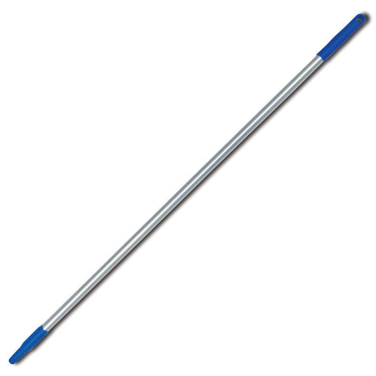 Falconbrush hygiene aluminiumsteel 140cm %c3%b8 25mm blauw