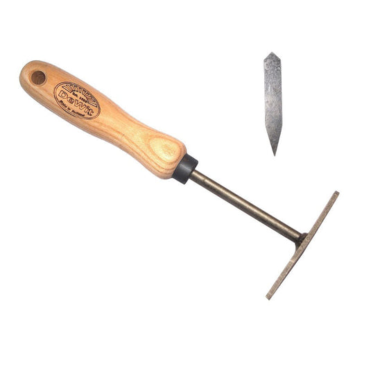 De wit onkruidkrabber essen handvat 14cm dewit