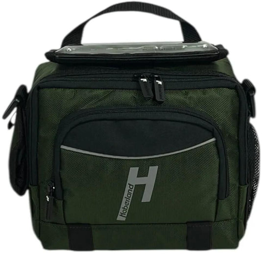 Haberland stuurtas bottle handlebar bags bottle 6l green black