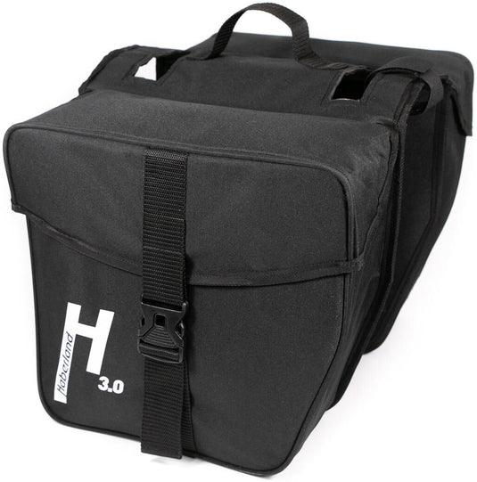 Haberland dubbele tas basic m 3.0 double bag basic m 3.0 black