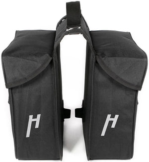 Haberland dubbele tas basic m 3.0 double bag basic m 3.0 black
