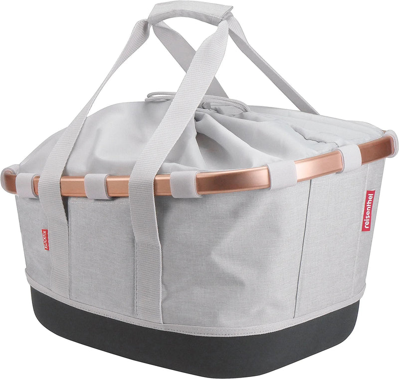 Afbeelding laden in galerijviewer, Reisenthel mand bikebasket gt bikebasket gt twist sky rose uniklip 2
