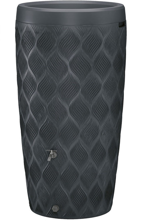 Regenton flow antracite 240l inclplantenbak